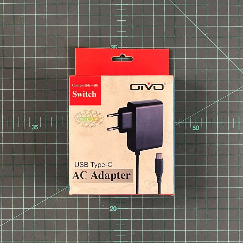 AC Adapter | Charger | USB-C | Generic 3rd Party | Nintendo Switch | New Accessories