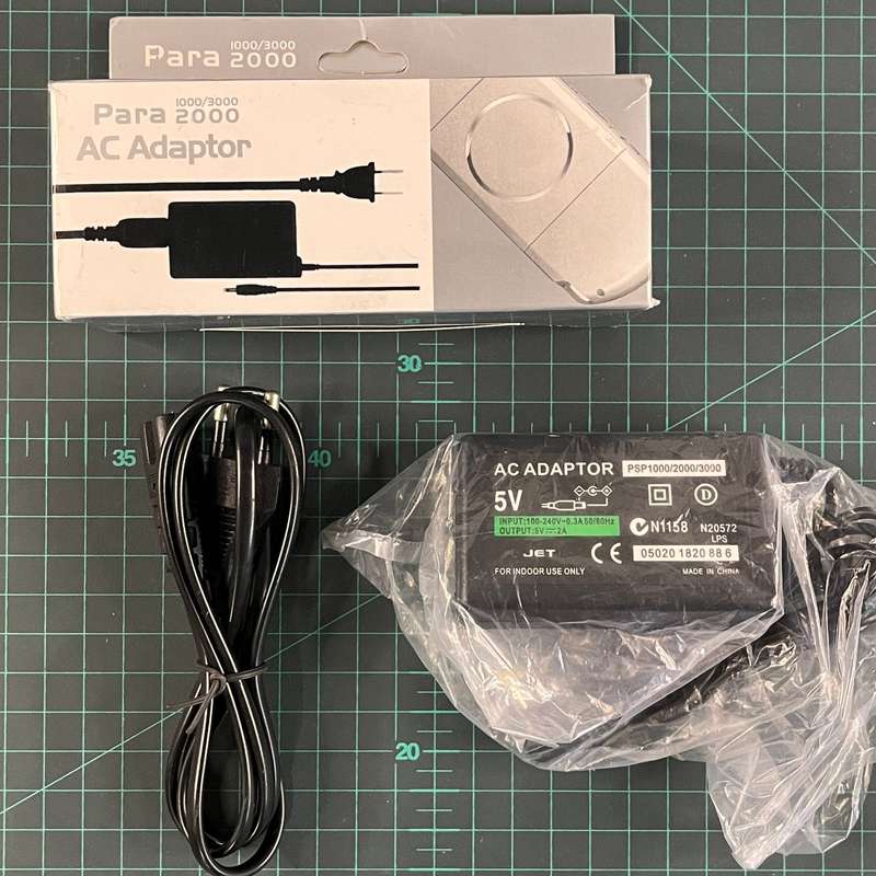 AC Adapter | Generic 3rd Party | PSP | Playstation Portable | New Accessories