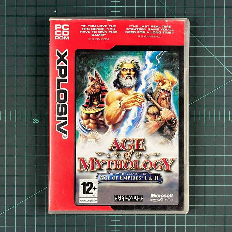 Age of Mythology: Age of Empires 1 & 2 + Age of Mythology The Titans | Explosiv | PC | Used Game