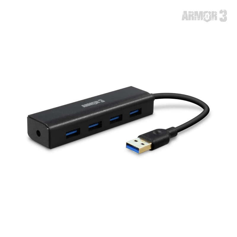 Armor3 Universal 4-Port USB 3.0 Hub