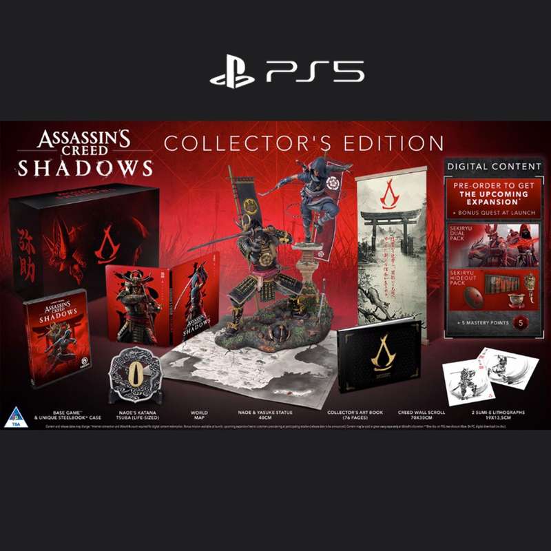 Assassin's Creed Shadows: Collector's Edition | PS5 | Playstation 5