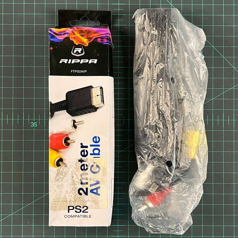 AV Cable | Generic 3rd Party | PS2 | Playstation 2 | New Accessories