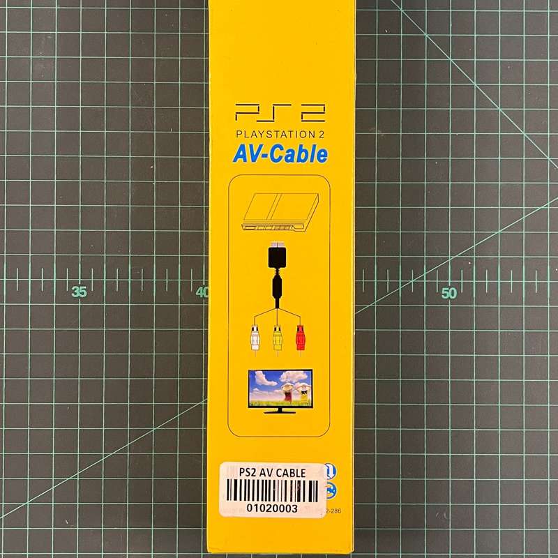 AV Cable | Generic 3rd Party | PS2 | Playstation 2 | New Accessories