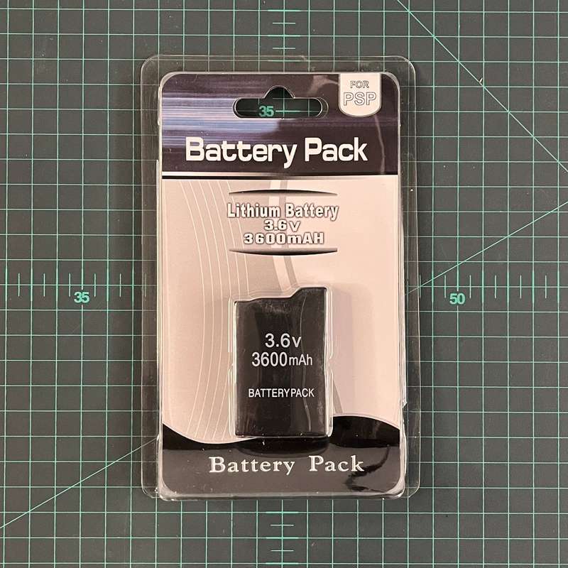 Battery Pack | Generic 3rd Party | PSP | Playstation Portable | New Accessories