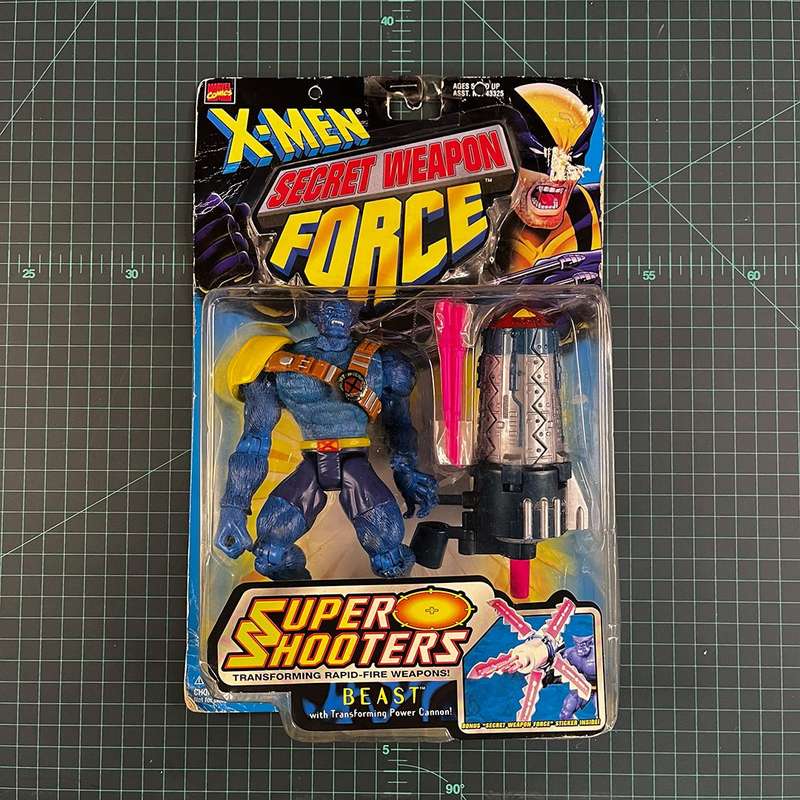 Beast | X-Men: Secret Weapon Force Super Shooter | 1997 | Toy Biz | Figurine | Collectible | Toy ...