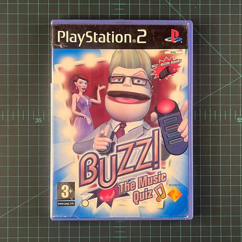 BUZZ!: The Music Quiz | PS2 | PlayStation 2 | NFS | Used Game