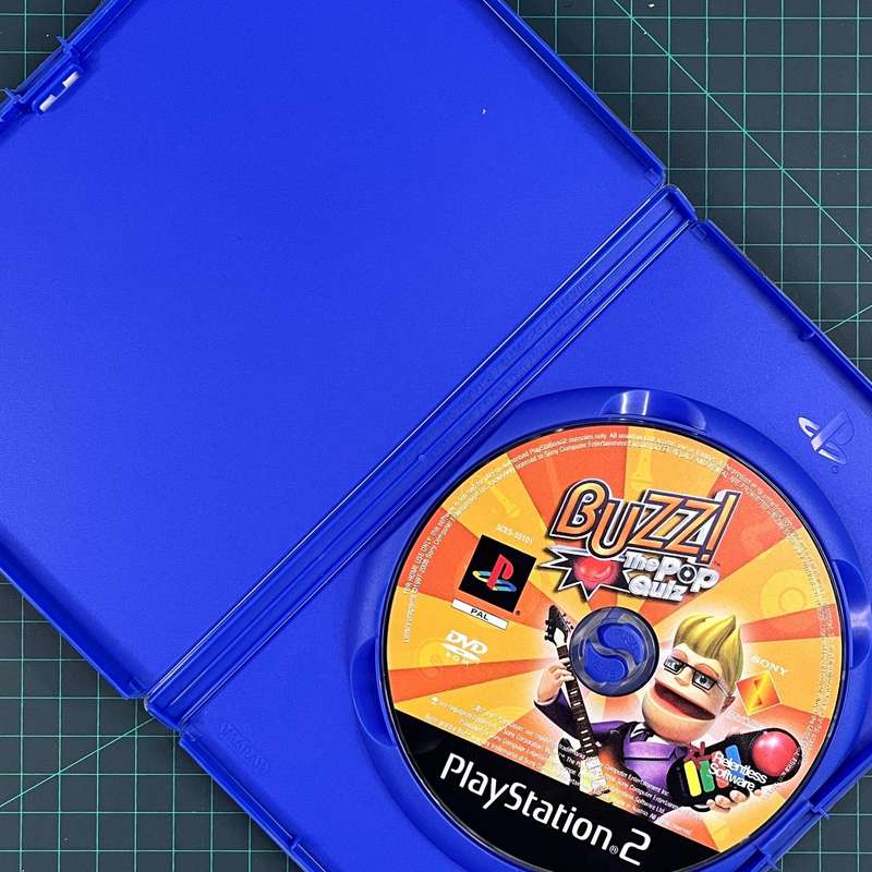 Buzz: The Pop Quiz | PS2 | Playstation 2 | Used Game | No manual