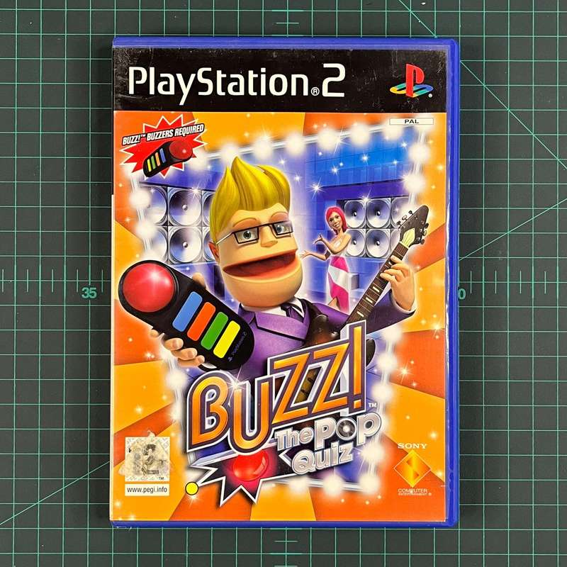 Buzz: The Pop Quiz | PS2 | Playstation 2 | Used Game | No manual