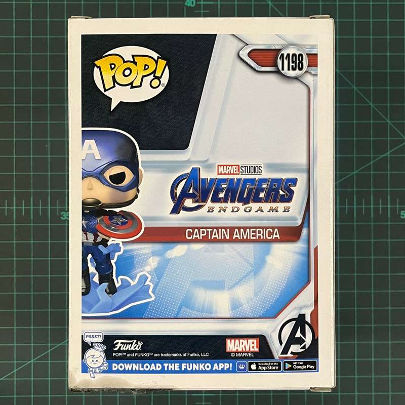 Captain America | #1198 | Funko Special Edition | Comic-Con Cape Town 2023 Limited Edition | Funk...