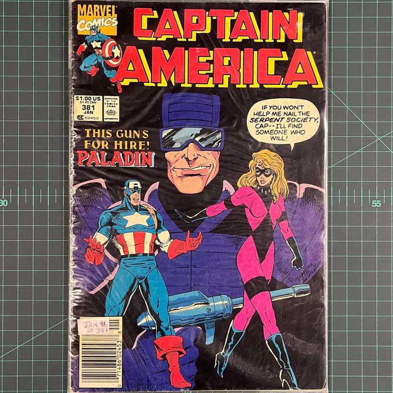 Captain America #381 | 1991 | Comic | Marvel | Comic Book