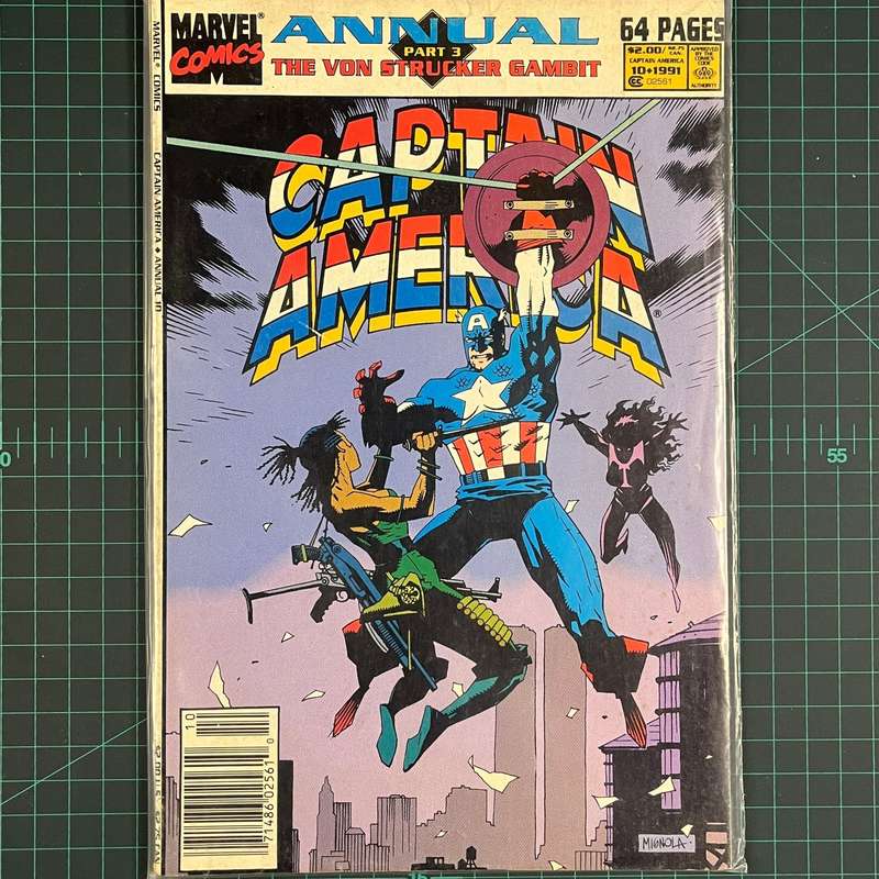 Captain America Annual #10 | 1991 | Comic | Marvel | Comic Book