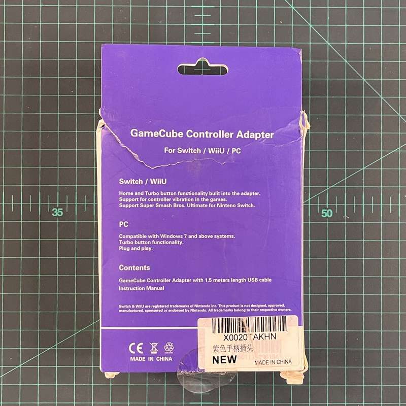 Controller Adapter | USB | Generic 3rd Party | Nintendo Switch | WiiU | PC | Pre-Owned Accessories
