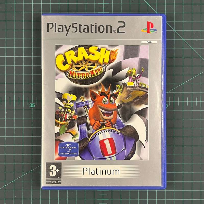 Crash Nitro Kart | PS2 | Playstation 2 | Platinum | Used Game | No Manual