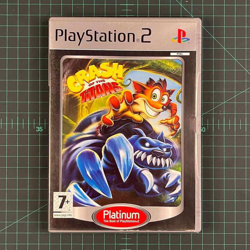 Crash of the Titans | PS2 | Playstation 2 | Platinum | Used Game | No Manual