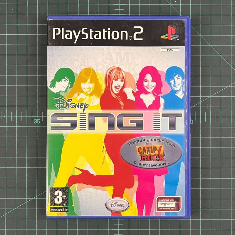 Disney Sing It: Feat Camp Rock | PS2 | PlayStation 2 | Used Game | No Manual