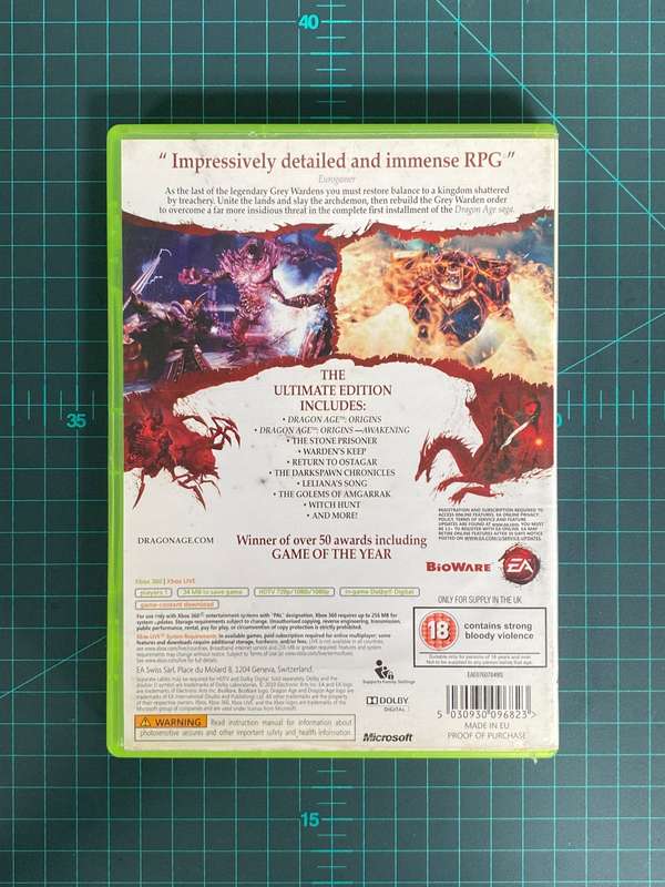 Dragon Age: Origins (Ultimate Edition) | XBOX 360 | Used Game