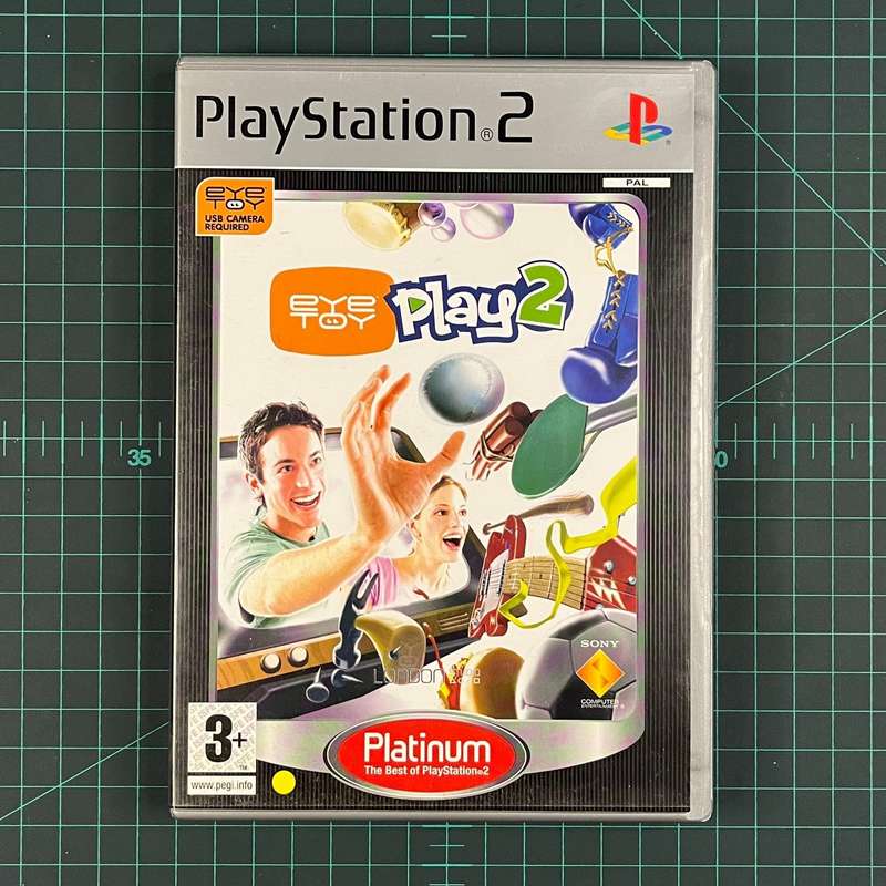 Eye Toy: Play 2 | PS2 | PlayStation 2 | Platinum | Used Game | No Manual