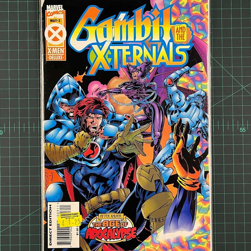 Gambit and the Xternals #3 | 1995 | Comic | Deluxe | Marvel | Comic Book