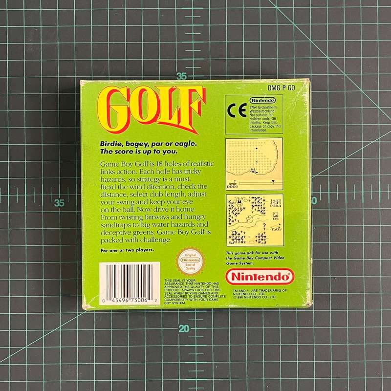 Golf | Nintendo Gameboy | Game Boy | Used Game