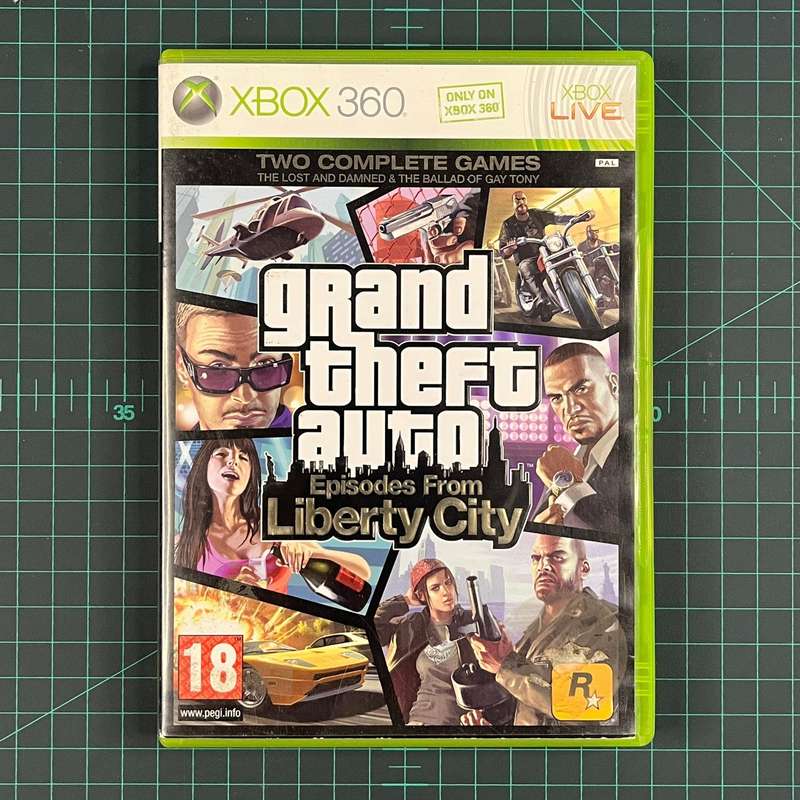 Grand Theft Auto: Episodes from Liberty City | Including Map | Xbox 360 | Used Game