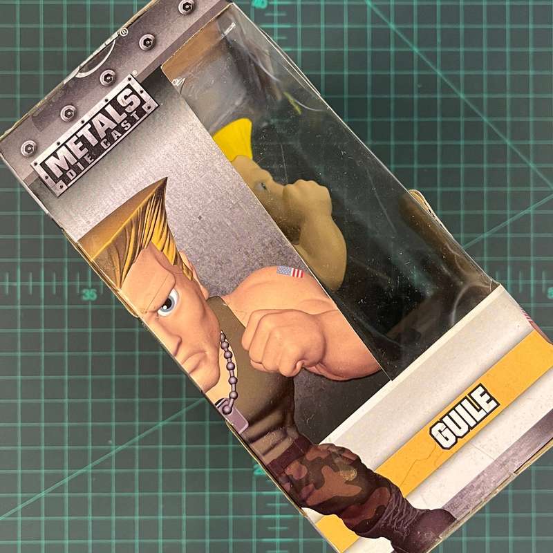 Guile | Street Fighter | M306 | Die Cast Metal | Jada Toys | Figurine | Collectible | Toy | CIB