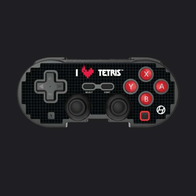 Hyperkin Official Tetris Pixel Art Bluetooth Switch Controller - Heart Drop
