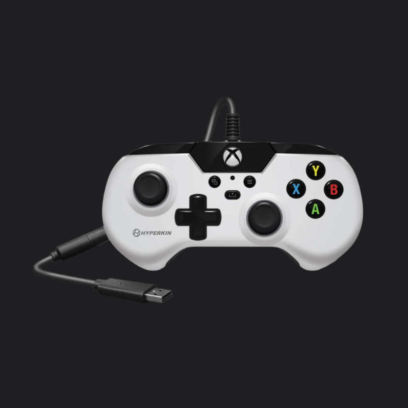 Hyperkin X91 Retro Wired Xbox Controller - White