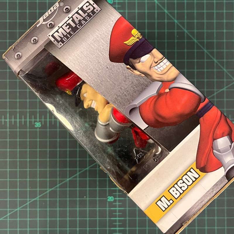 M. Bison | Street Fighter | M307 | Die Cast Metal | Jada Toys | Figurine | Collectible | Toy | CIB