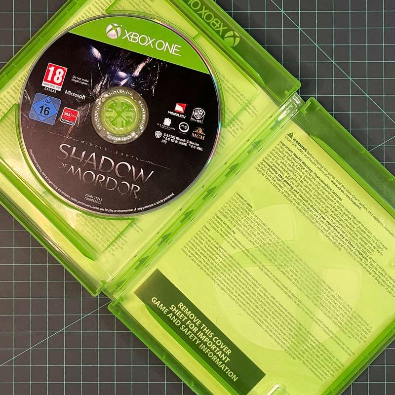 Middle Earth: Shadow of Mordor | XBOX ONE | Used Game | No Manual