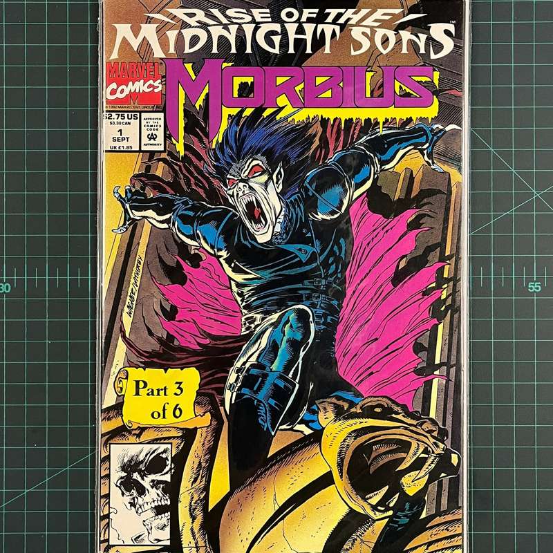Morbius: The Living Vampire #1 | 1992 | Comic | Marvel | Comic Book | Key issue