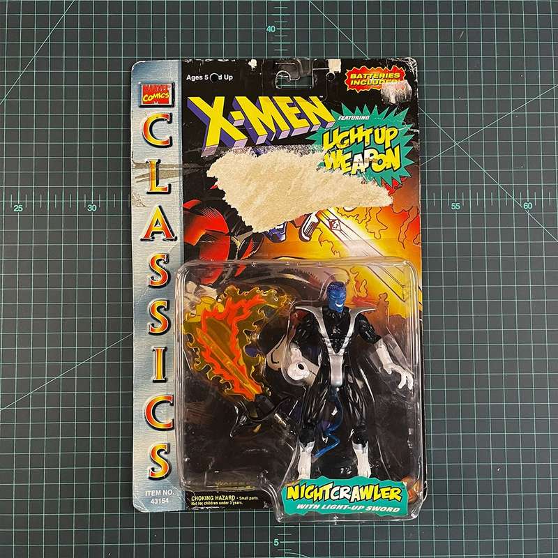 Nightcrawler | X-Men: Classics Light Up Weapon | 1996 | Toy Biz | Figurine | Collectible | Toy | ...
