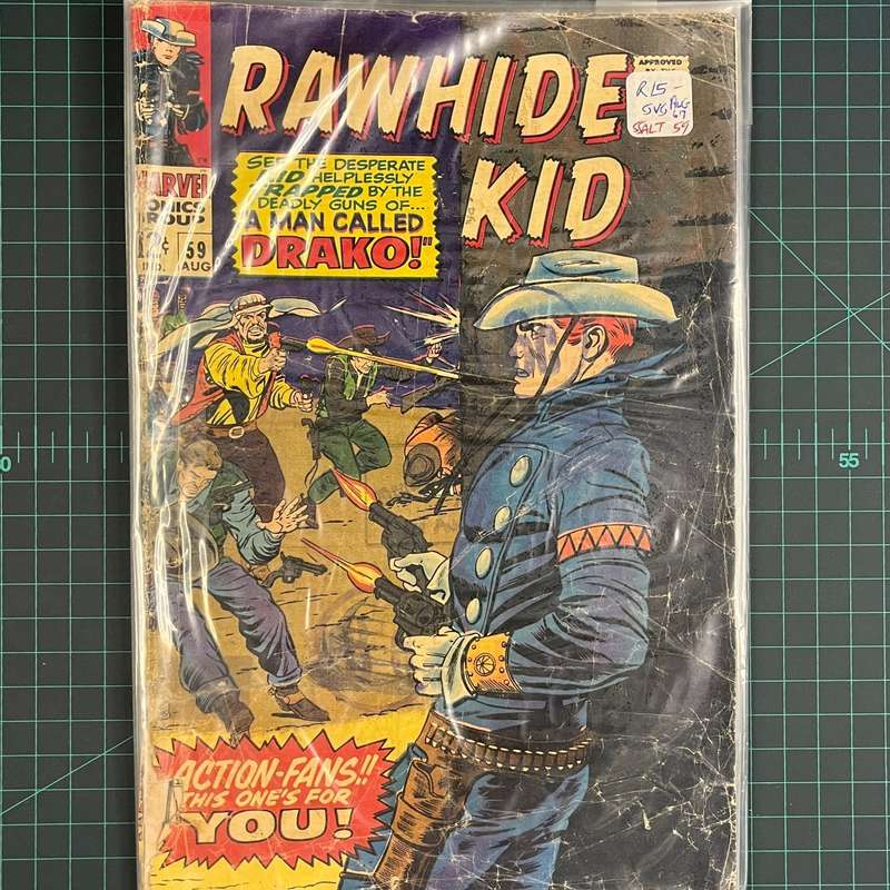 Rawhide Kid #59 | 1967 | Comic | Marvel | Comic Book