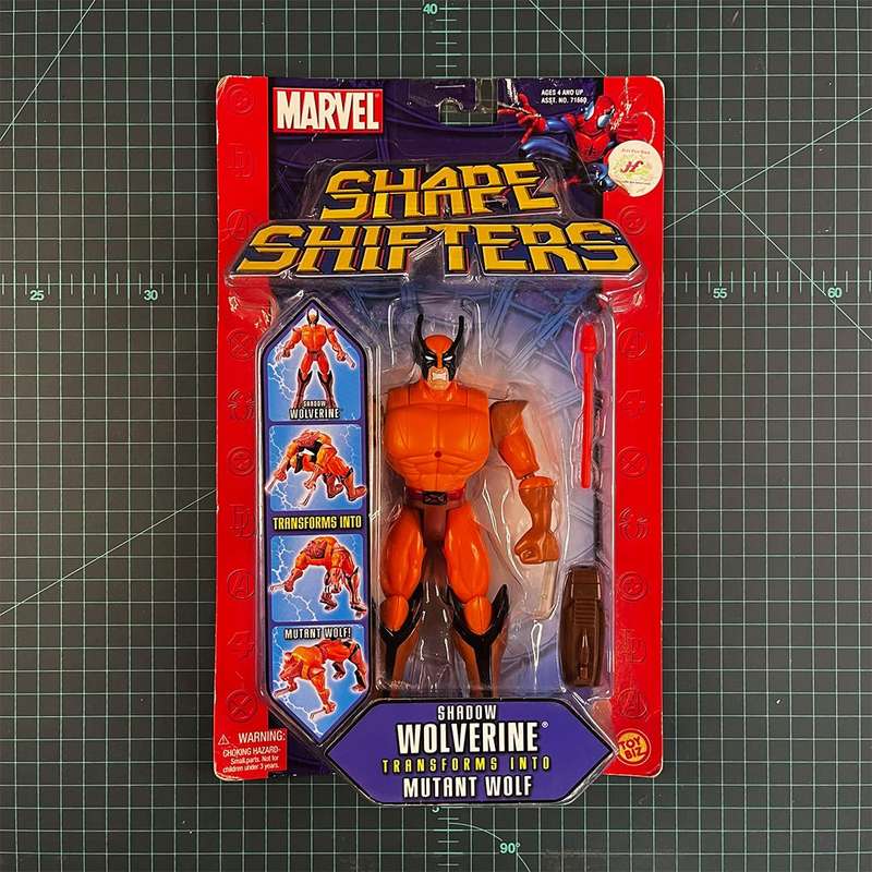Shadow Wolverine | Spiderman Shape Shifters | 2003 | Toy Biz | Figurine | Collectible | Toy | New...
