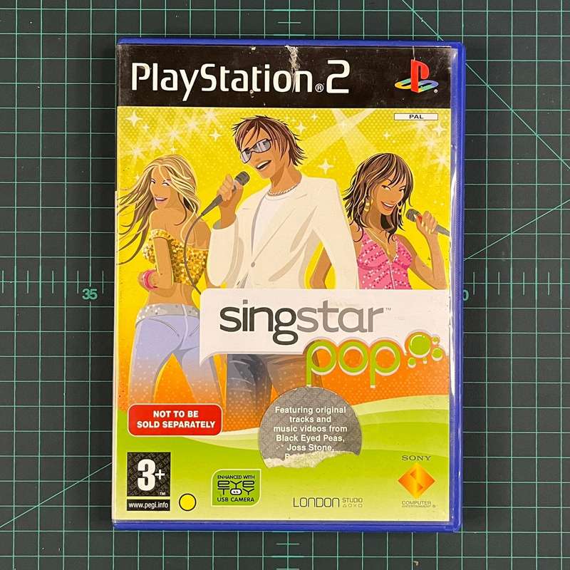 Singstar Pop | PS2 | PlayStation 2 | Used Game | No Manual