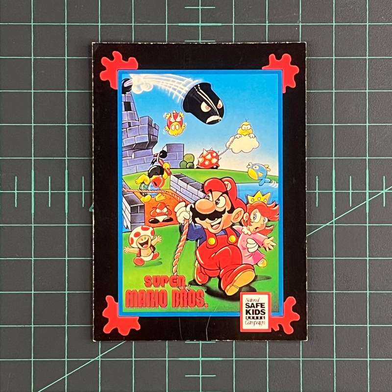 Super Mario Bros V3 | Impel Trading Card Treats | 1991 | Nintendo | Trading Card