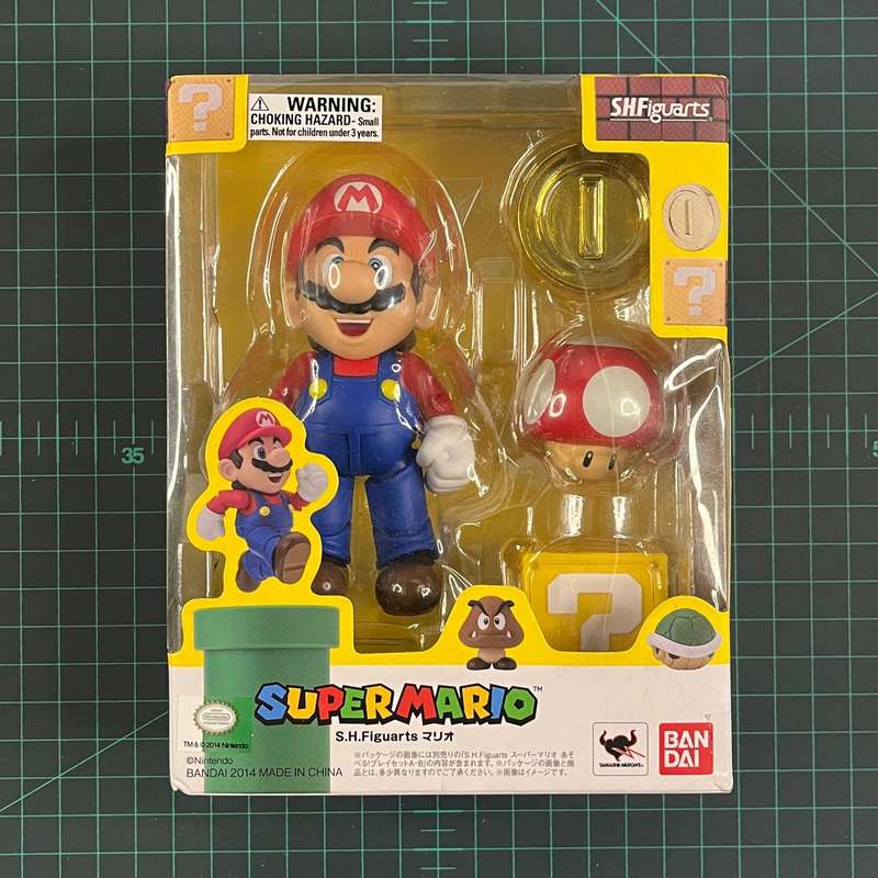 Super Mario | S. H. Figuarts | Rare | Bandai | Figurine | Collectible | Toy | CIB