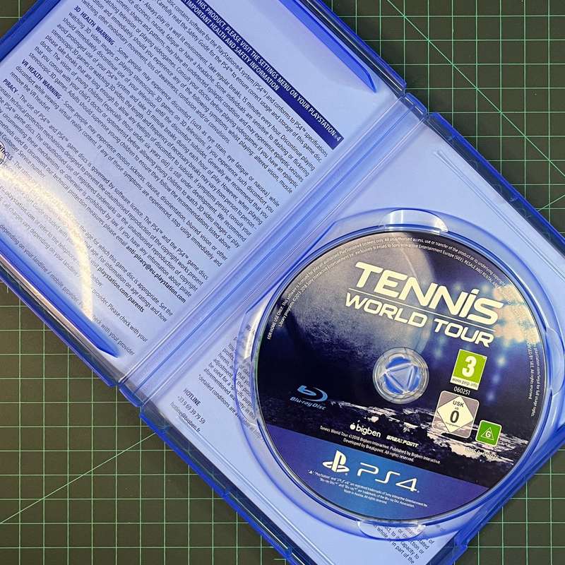 Tennis World Tour | PlayStation 4 | PS4 | Used Game | No Manual