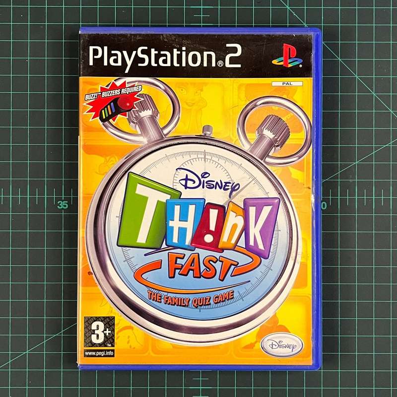 Think Fast | PlayStation 2 | PS2 | Used Game | No Manual