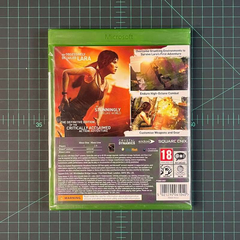 Tomb Raider: Definitive Edition | XBOX ONE | Used Game