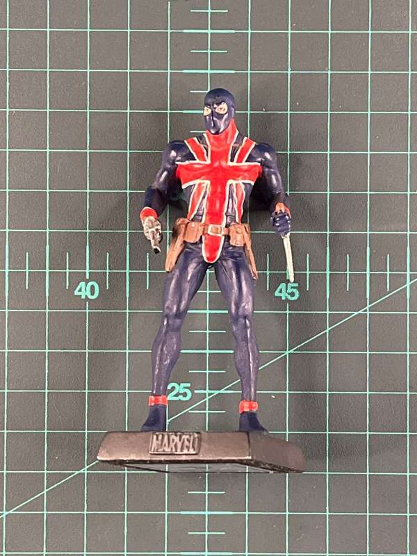 Union Jack | #107 | Classic Marvel Figurine Collection | EagleMoss | Figurine | Collectible | Toy...