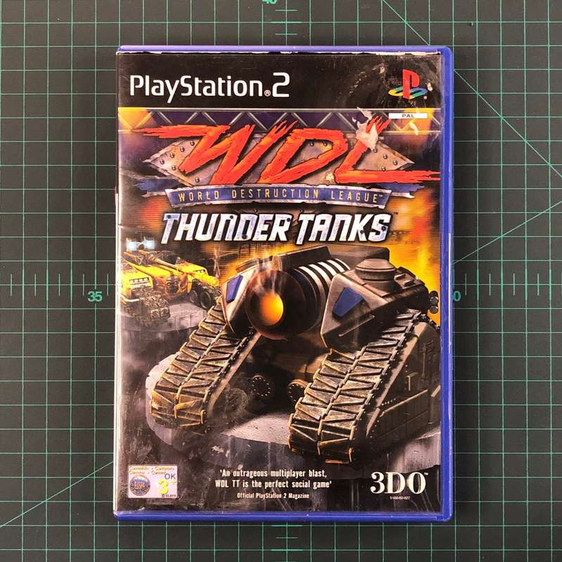 WDL: Thunder Tanks | PlayStation 2 | PS2 | Used Game | No Manual