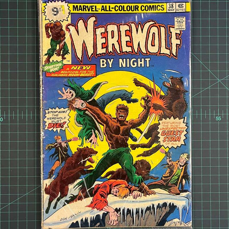 Werewolf by Night #38 | 1976 | Comic | Marvel | Comic Book