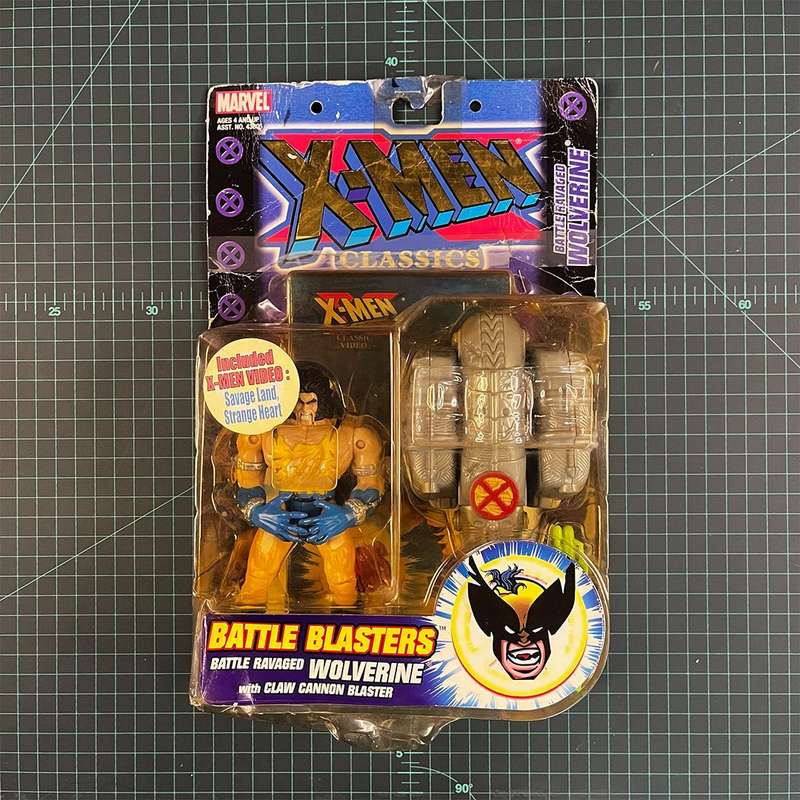 Wolverine | X-Men: Classics Battle Blasters | Including VHS | 2000 | Toy Biz | Figurine | Collect...