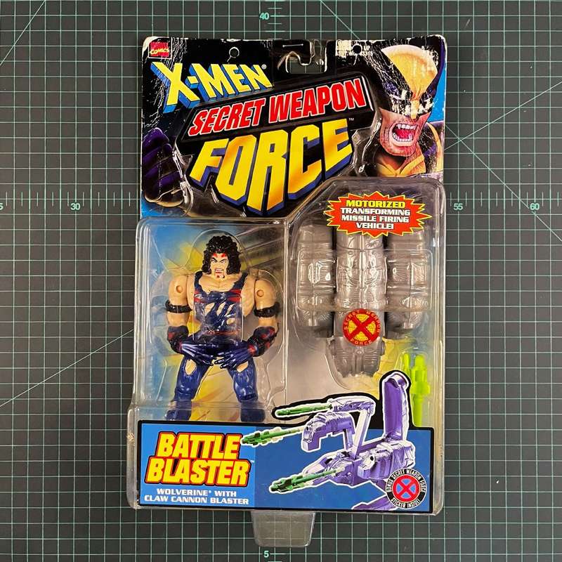 Wolverine | X-Men: Secret Weapon Force Battle Blaster | 1998 | Toy Biz | Figurine | Collectible |...
