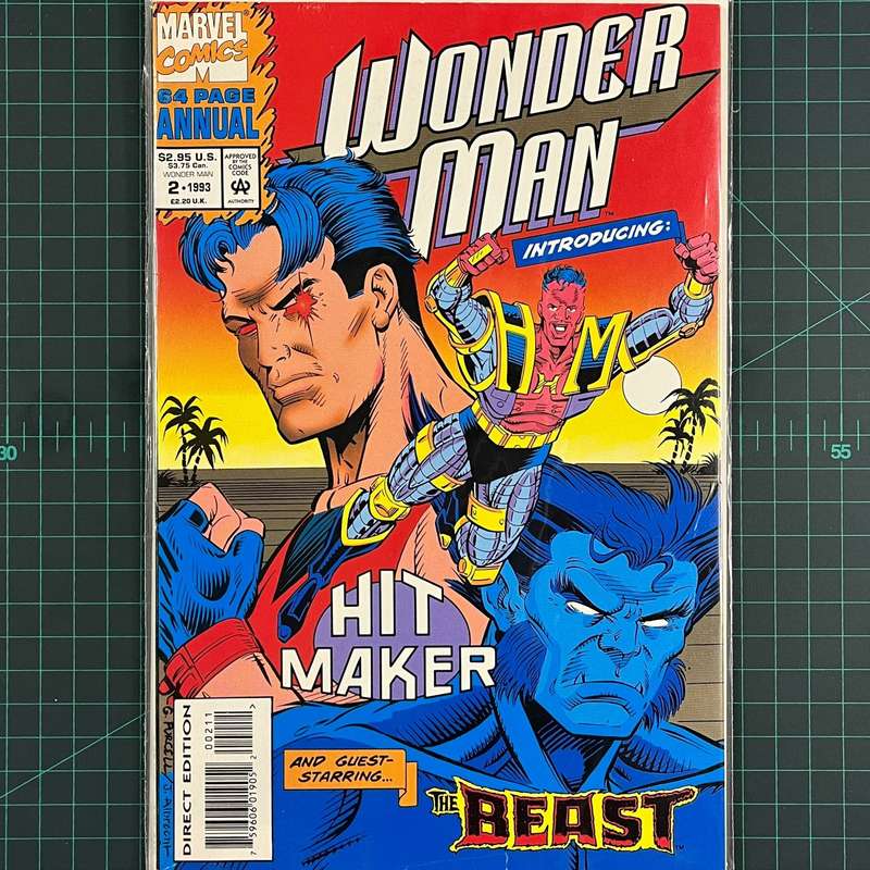 Wonder Man Annual #2 | 1993 | Comic | DC | Comic Book