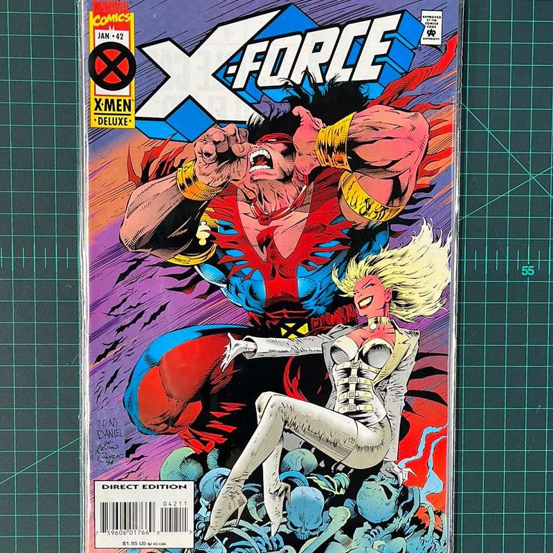 X-Force #42 | 1995 | Comic | Marvel | Deluxe | Comic Book
