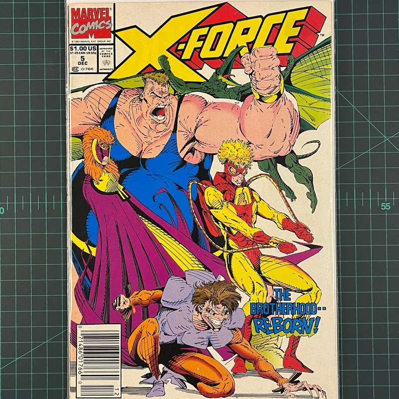 X-Force #5 | 1991 | Key Issue | Comic | Marvel | Comic Book