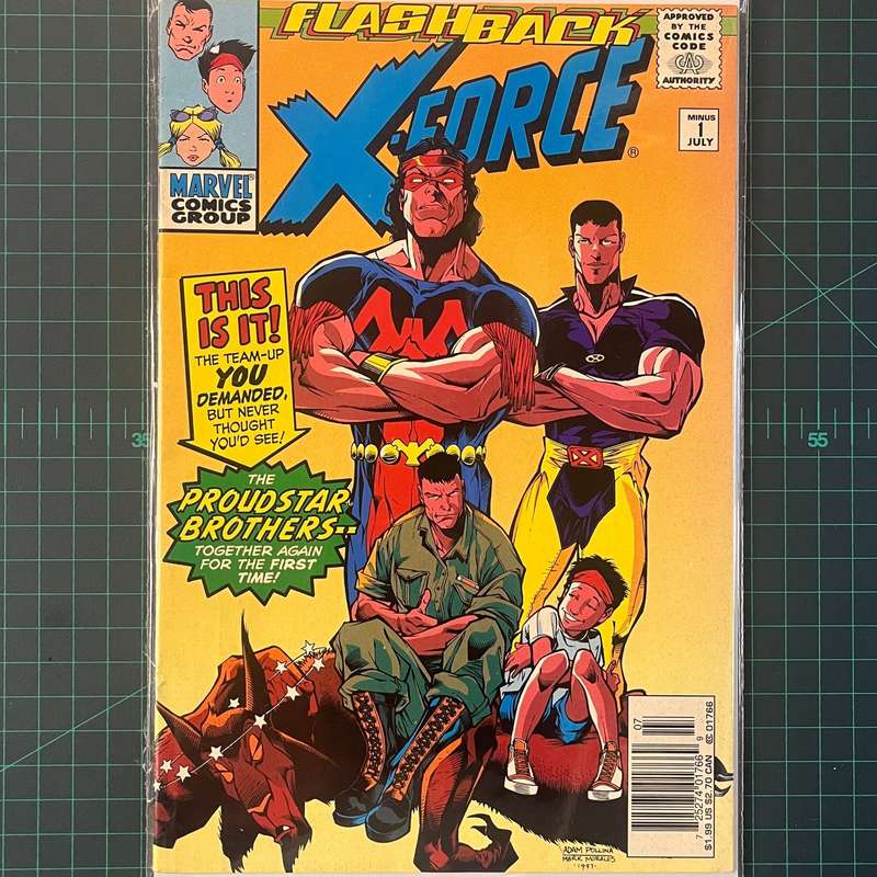 X-Force Flashback: Minus 1 | 1997 | Comic | Marvel | Comic Book