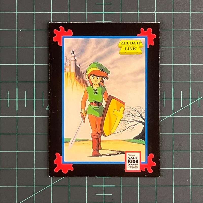 Zelda II Adventures of Link V1 | Impel Trading Card Treats | 1991 | Nintendo | Trading Card