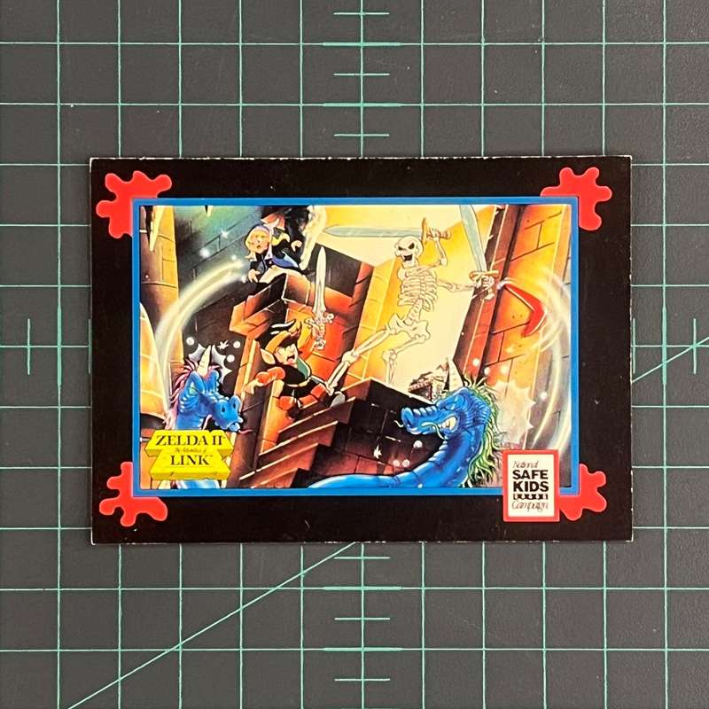 Zelda II Adventures of Link V2 | Impel Trading Card Treats | 1991 | Nintendo | Trading Card